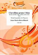 Clavellina grana i blau (Karmin und Bleu Nelke / Oeillet carmin et bleu) Standard