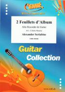 2 Feuillets d'Album Standard