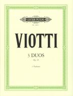 3 Duets Op. 29 