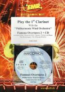Play the 1st Clarinet: Famous Overtures 2 Standard