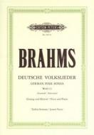 Selection of 20 German Folk Songs for Low Voice 