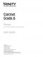 Clarinet Exam Pieces Grade 6 2017-2020 (part only) 