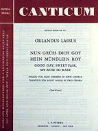 Nun grüss dich Got, mein Mündlein rot 
