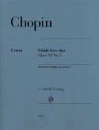 Etude in G flat major Op. 10 no. 5 