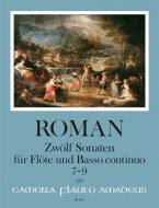 Dodici sonate per flauto e basso continuo Vol. III 