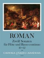 Dodici sonate per flauto e basso continuo Vol. IV 