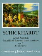 12 sonate op. 17 Vol. I: Sonate 1-3 