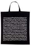 Tote bag Sheet music black long 