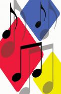 Recital Program Blanks #82 Primary Colors 