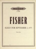 Elegy for September 2 1975 