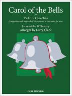 Carol of the Bells for Violin or Oboe Trio 