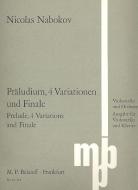 Prelude, Four Variations And Finale 