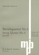 String Quartet No 6 Bb major op. 106 