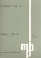 Sonata No 1 