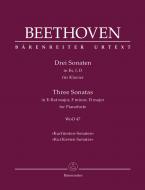 3 Sonatas in E-flat major, F minor, D major WoO 47 - 'Kurfürsten Sonatas' Standard