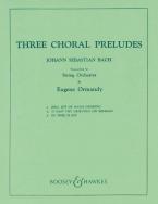 Three Chorale Preludes 