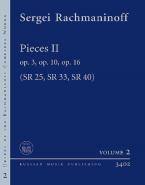 Pieces II op. 3, op. 10, op. 16 SR 25, SR 33, SR 40 