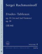 Etudes-Tableaux op. 33/1st + 2nd Vers., op. 39 SR 64 