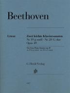 2 Sonate facili per pianoforte n. 19 e 20 op. 49 