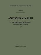 Concerto G Minor Violin Strings Continuo RV328 Score Fi#82 T178 