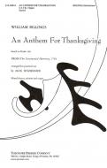 An Anthem for Thanksgiving 