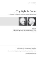 Thy Light Is Come 