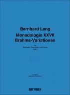 Monadologie XXVII 'Brahmsâ€Variationen' 