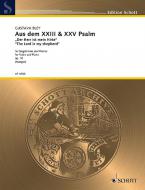 Text adapted from Psalms XXIII & XXV op. 18 Standard