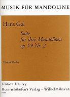 Suite für 3 Mandolinen op. 59 Nr. 2 