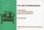 Vor dem Schlafengehen 