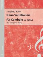 9 Variationen über ein eigenes Thema 