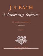 6 dreistimmige Sinfonien 