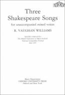 3 Shakespeare Songs 