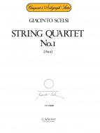 String Quartet No. 1 Comp Set 1944 Composers Autograph Series 