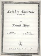 Easy sonatina in the traditional style 