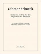 Drüben geht die Sonne scheiden op. 2/1 