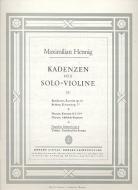Cadenzas to: Paganini op. 6 op. 6 