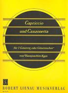 Capriccio and Canzonetta 