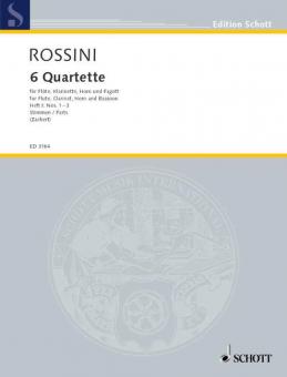 6 Quartette Band 1 von Gioacchino Rossini (Download) 
