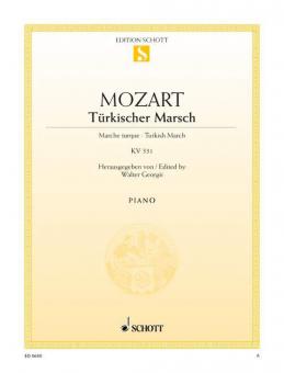 Türkischer Marsch KV 331 von Wolfgang Amadeus Mozart (Download) 