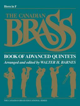 The Canadian Brass Book Of Advanced Quintets (Canadian Brass Quintet) 