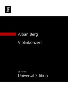 Violinkonzert für Violine und Orchester von Alban Berg im Alle Noten Shop kaufen