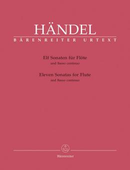 11 Sonaten von Georg Friedrich Händel für Flöte und Basso continuo im Alle Noten Shop kaufen