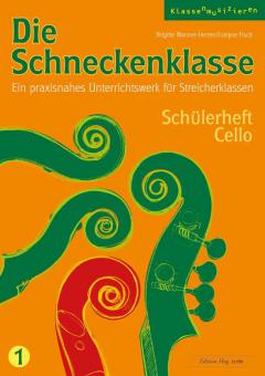 Die Schneckenklasse Band 1 von Brigitte Wanner-Herren für das 1. Jahr (Schülerheft Cello) im Alle Noten Shop kaufen (Einzelstimme)