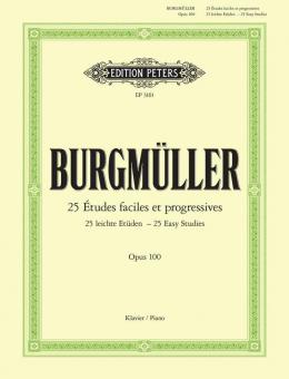 25 leichte Etüden op. 100 von Friedrich Burgmüller 