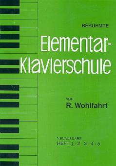 Berühmte Elementar Klavierschule Band 1 bis 5 komplett von Robert Wohlfahrt im Alle Noten Shop kaufen