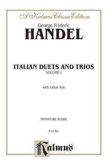 Duet No. 13, Se tu non lasci amore, Soprano and Alto 