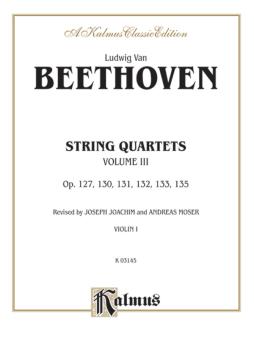 String Quartet, Op. 130 (Viola) 