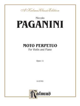 Moto Perpetuo, Op. 11 (Violin) 