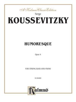 Humoresque, Op. 4 (String Bass) 